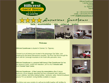 Tablet Screenshot of hillcrestguesthouse.ie